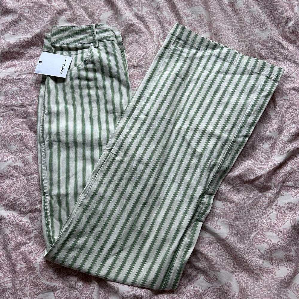 O’Neill striped wide leg pants